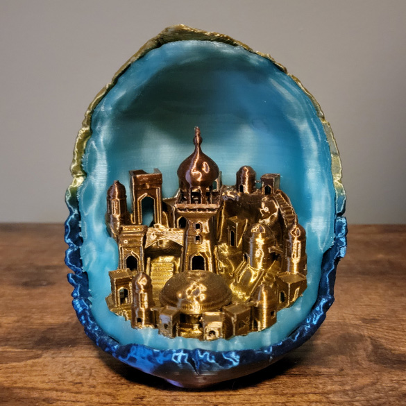 Moon Base 3D Print