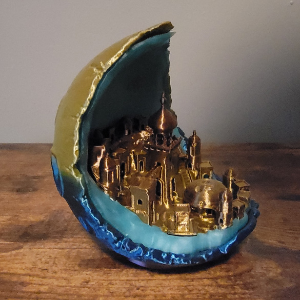 Moon Base 3D Print