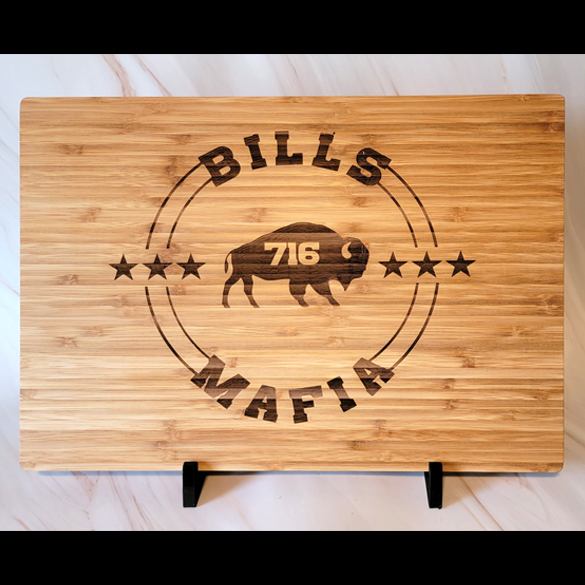 buffalo bills mafia cutting board