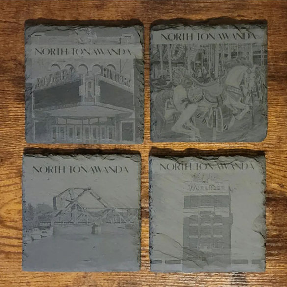 north tonawanda landmark coasters slate